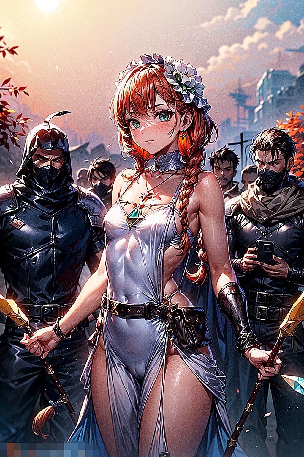 サンプル画像1:RPGの裏側 冒険者 性なる棒険者(幻想の書架) [d_324956]