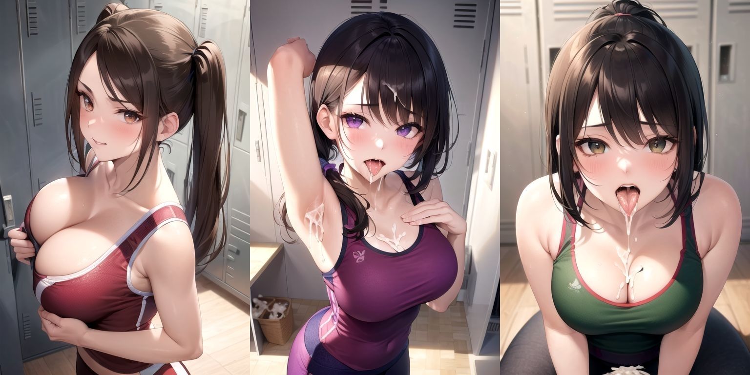 サンプル画像4:ノーモザイク！ジムのお姉さんの誘惑(NOTモザイク製作所) [d_324973]