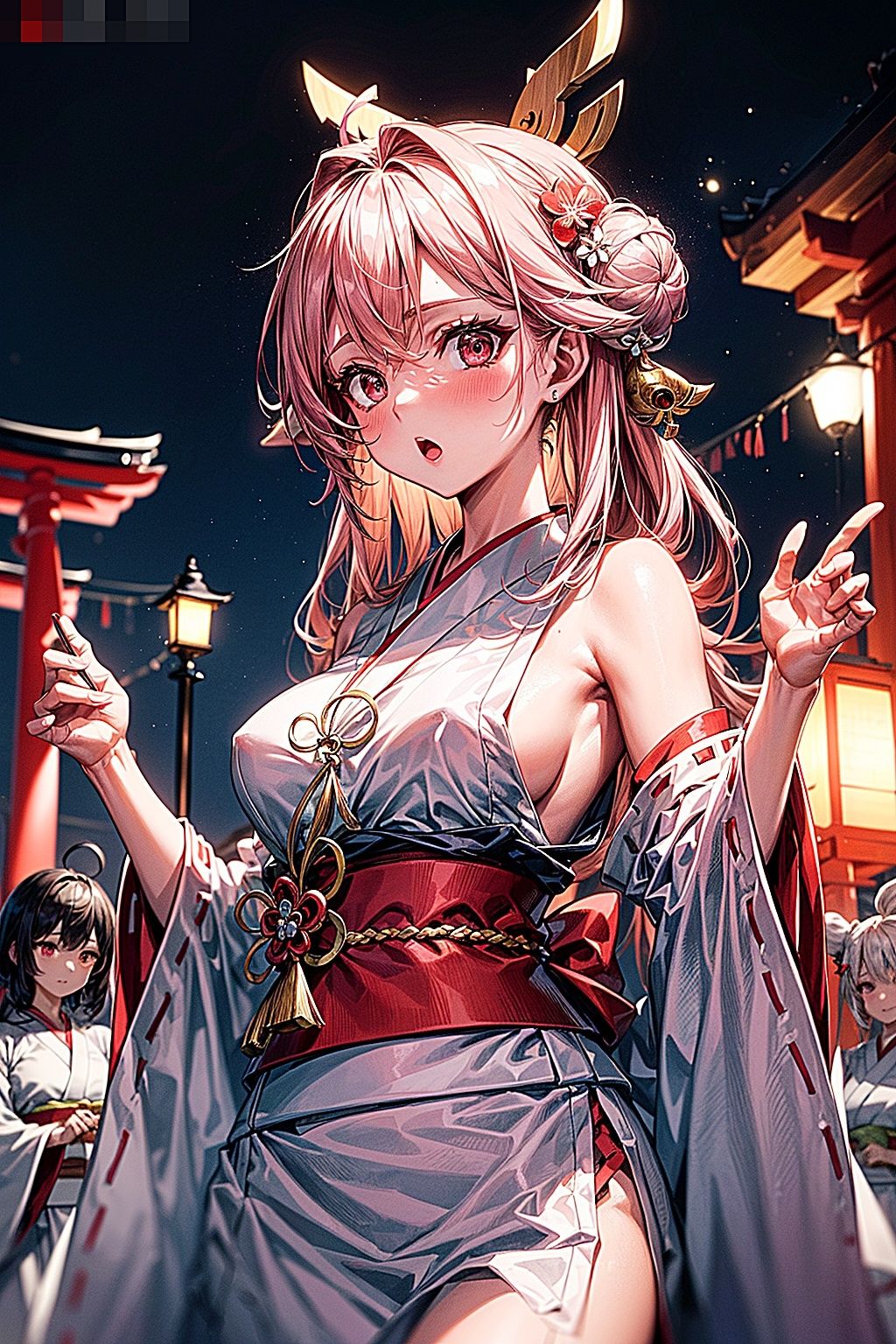 サンプル画像2:巫女がやさしくしてあげる(ピクセル詩人) [d_324974]