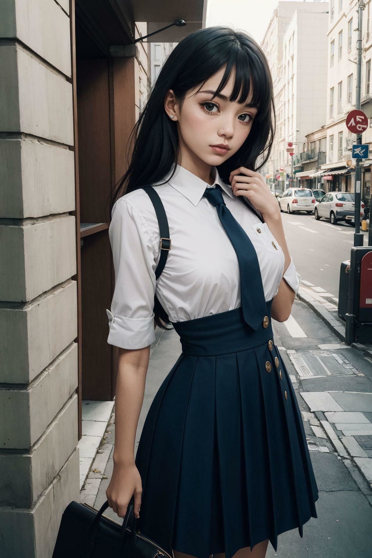 サンプル画像3:制服美少女ターゲット(深紅の誘惑) [d_325035]