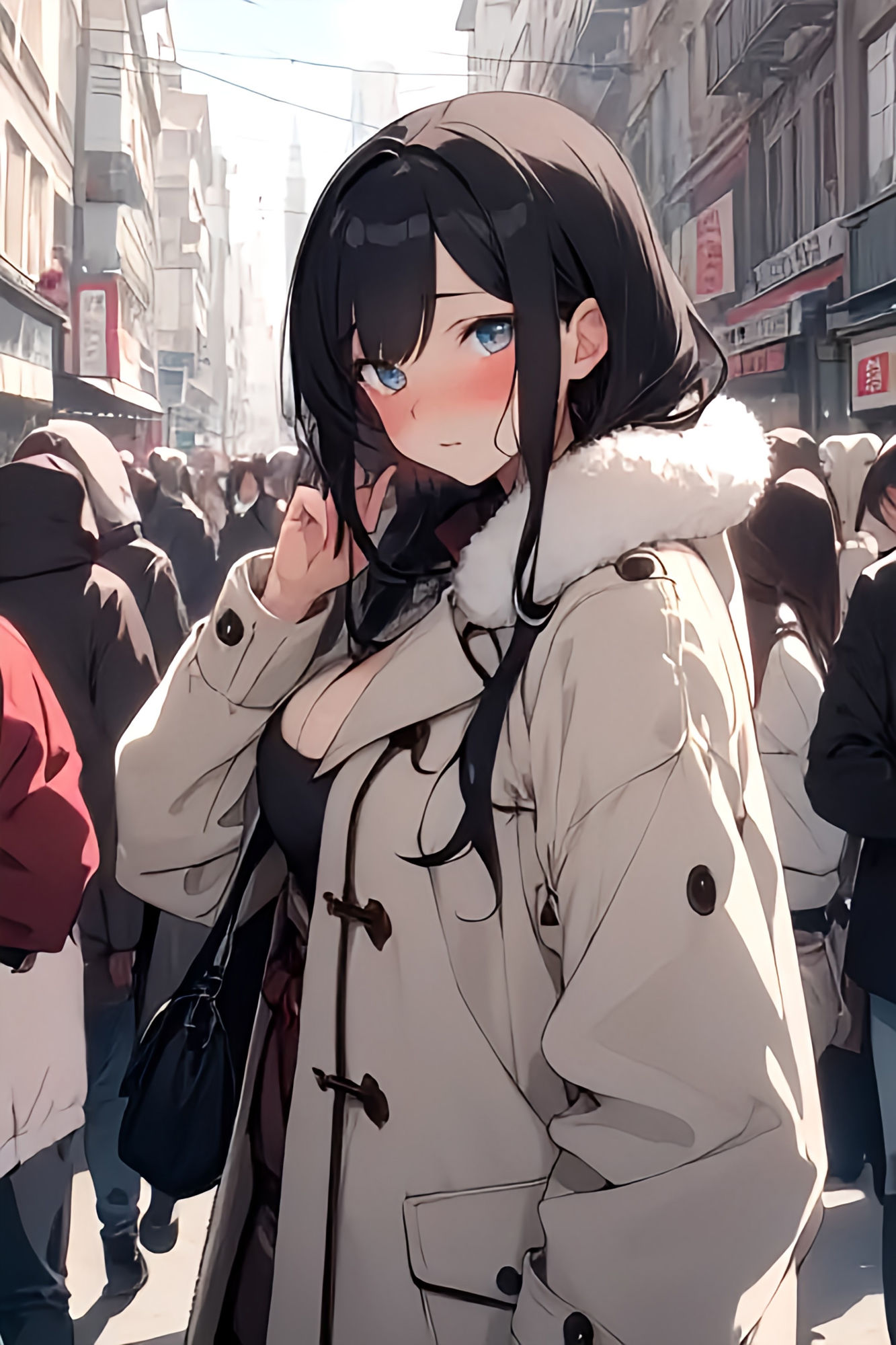 サンプル画像1:アイドルスカウトに憧れてしまった私(夢追い虫) [d_325038]