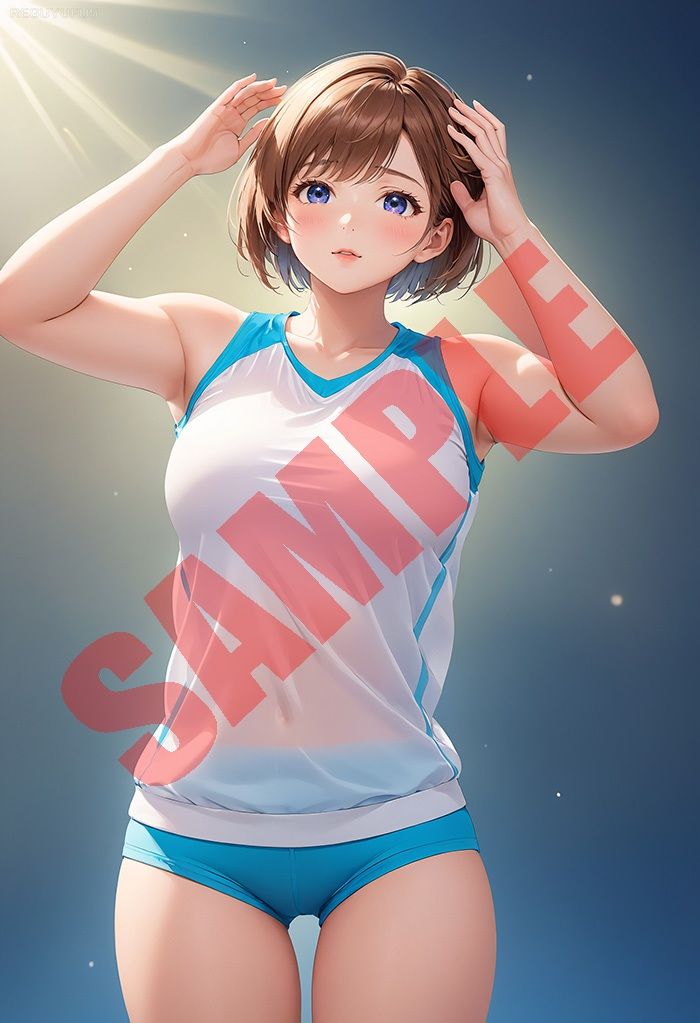 サンプル画像1:Reguyufu5のスポーツ女子 09(reguyufu5) [d_325080]