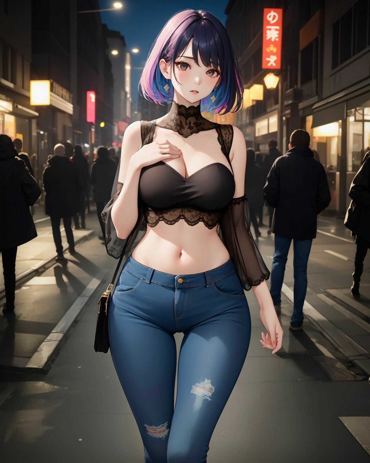 サンプル画像1:●っ払いに絡まれたので、そのままHしちゃった件 vol.1(chuneai) [d_325101]