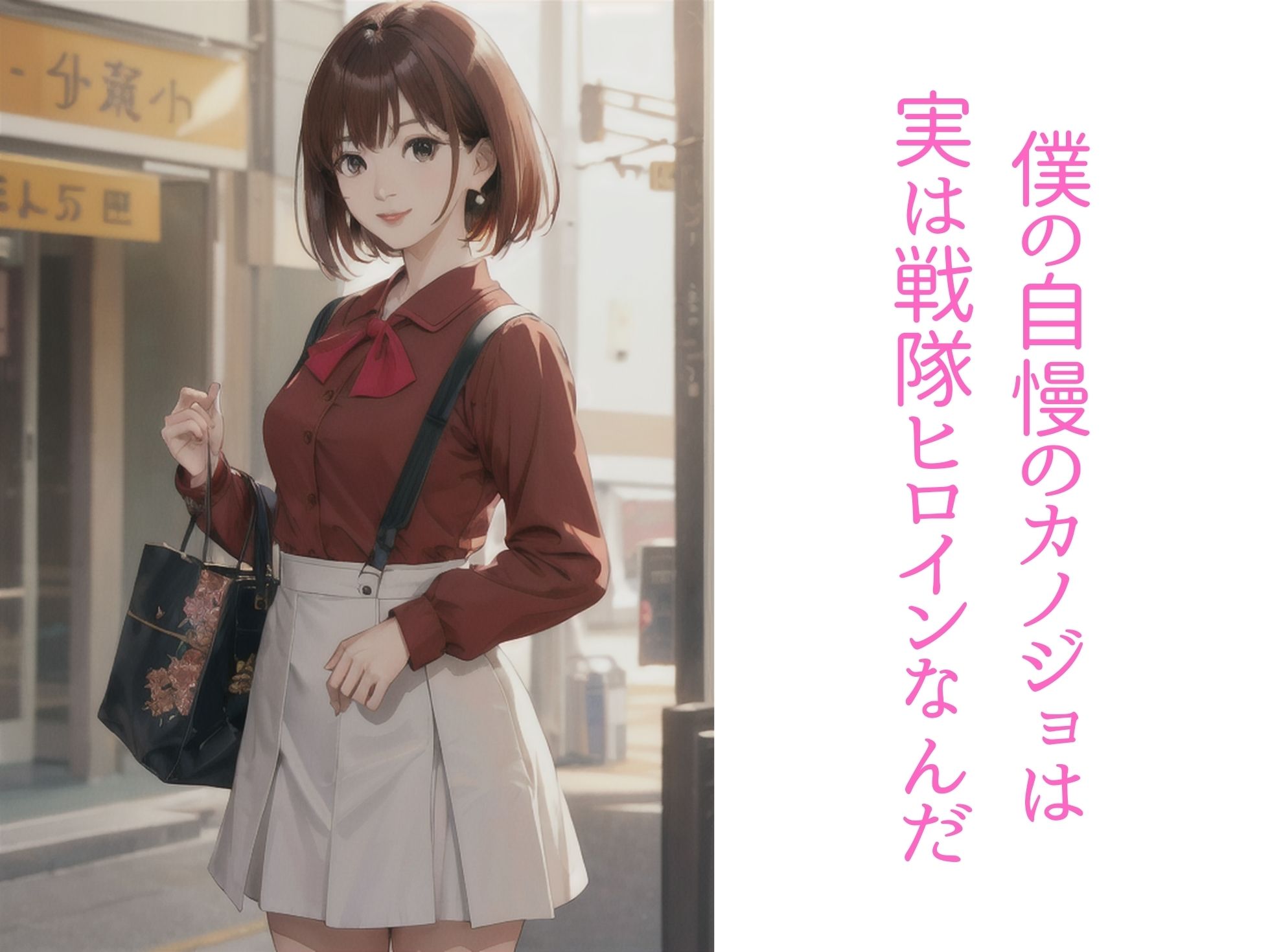 サンプル画像1:僕のカノジョは戦隊ヒーローだったのに敵の抽出液のせいでサキュバスにされてしまった(美麗企画) [d_325109]