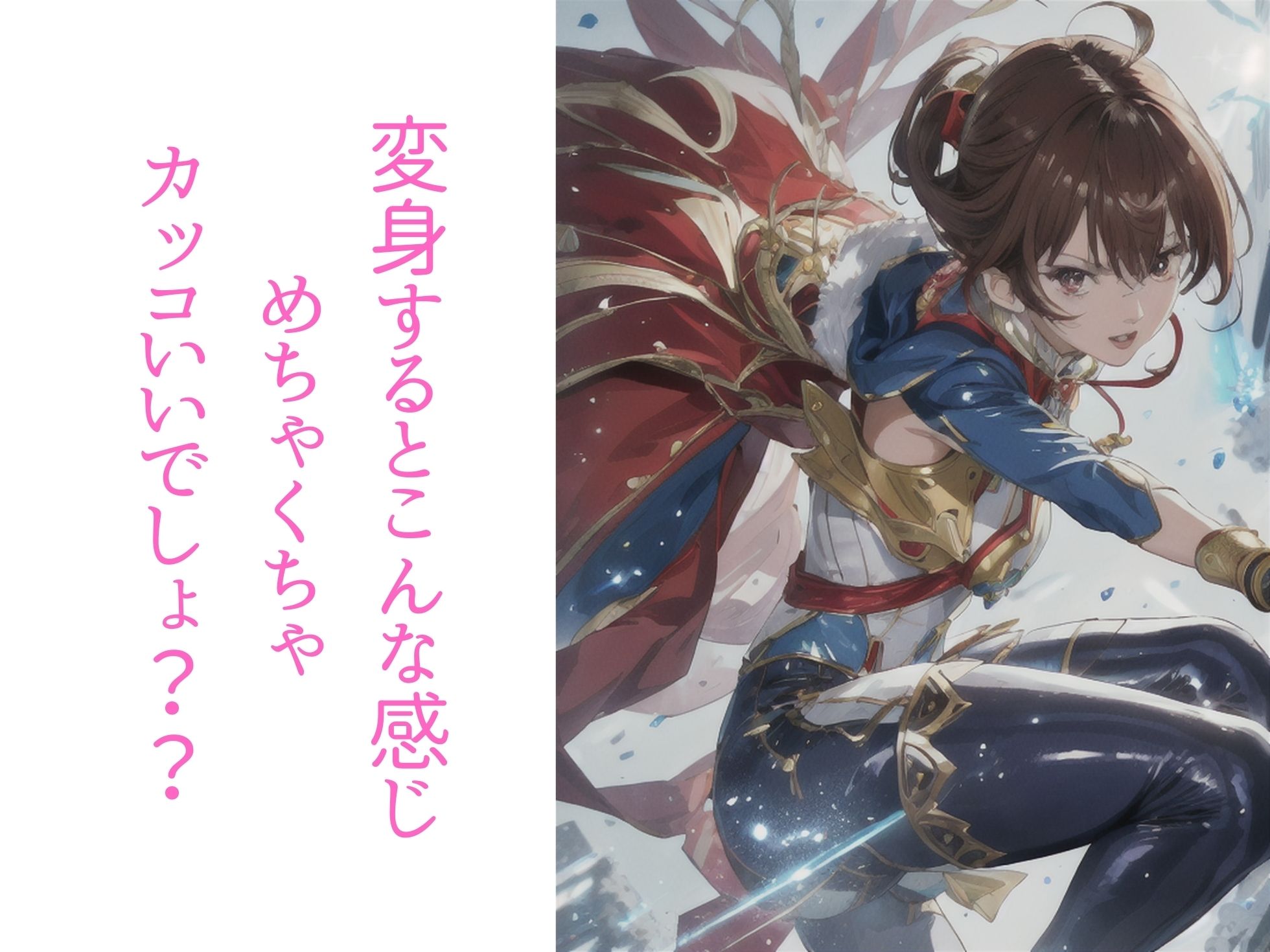 サンプル画像2:僕のカノジョは戦隊ヒーローだったのに敵の抽出液のせいでサキュバスにされてしまった(美麗企画) [d_325109]