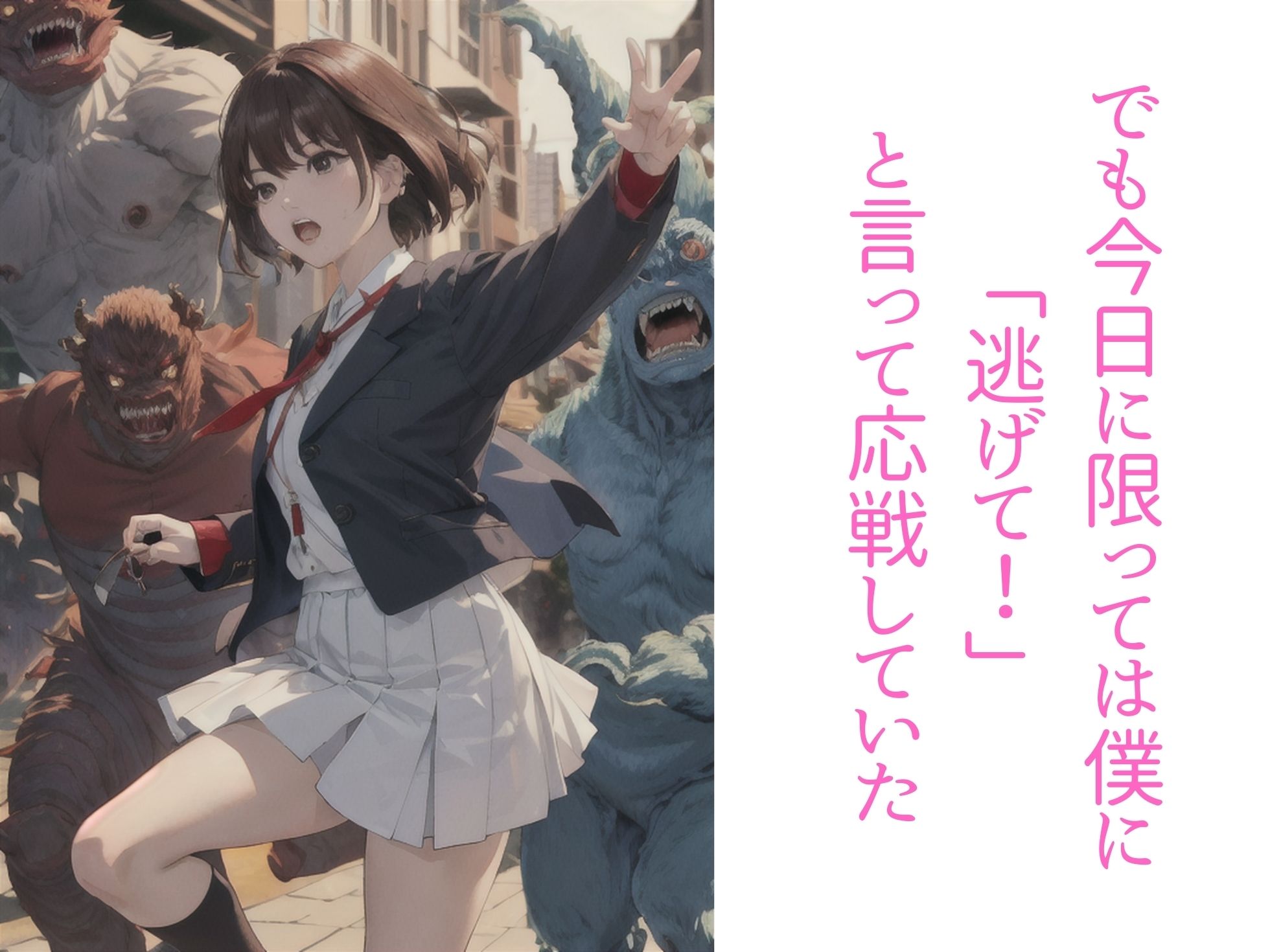 サンプル画像4:僕のカノジョは戦隊ヒーローだったのに敵の抽出液のせいでサキュバスにされてしまった(美麗企画) [d_325109]