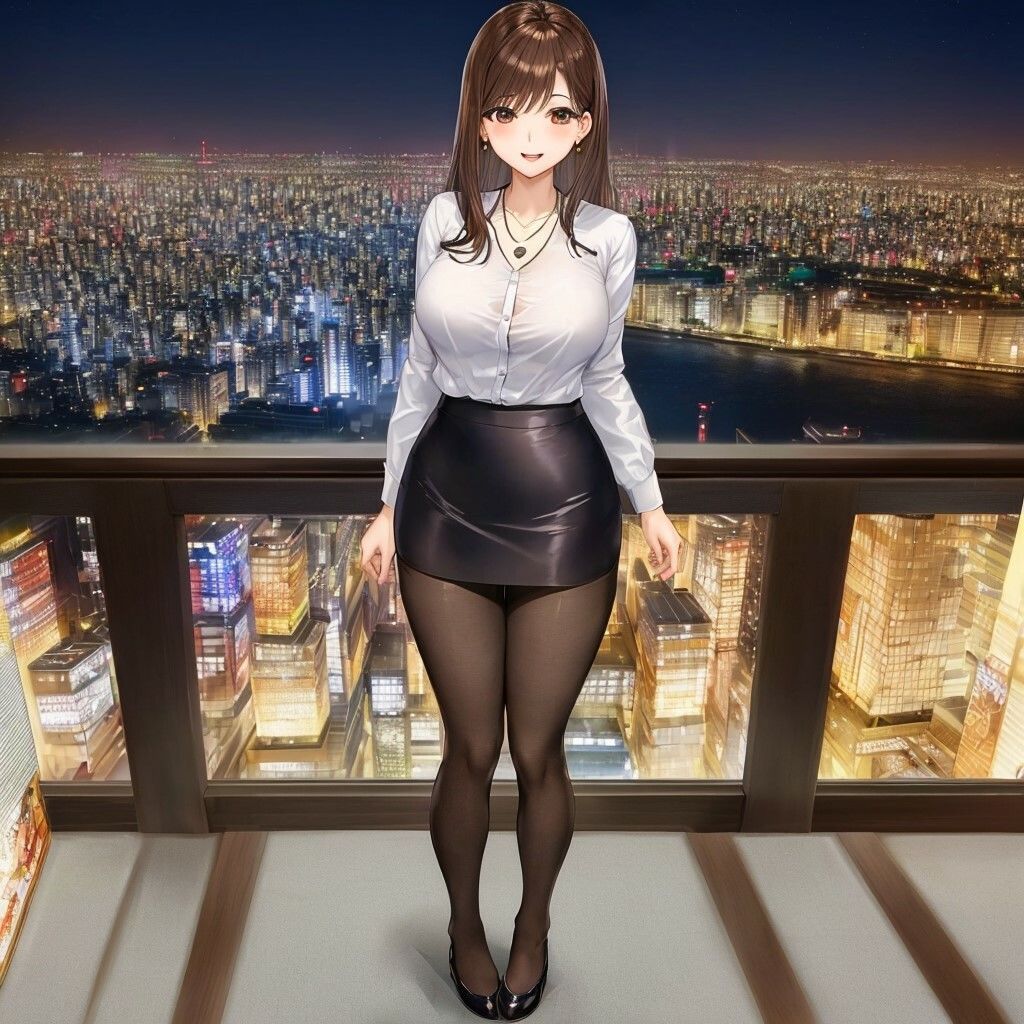 サンプル画像2:巨乳とパンストのコラボ(KD出版) [d_325115]