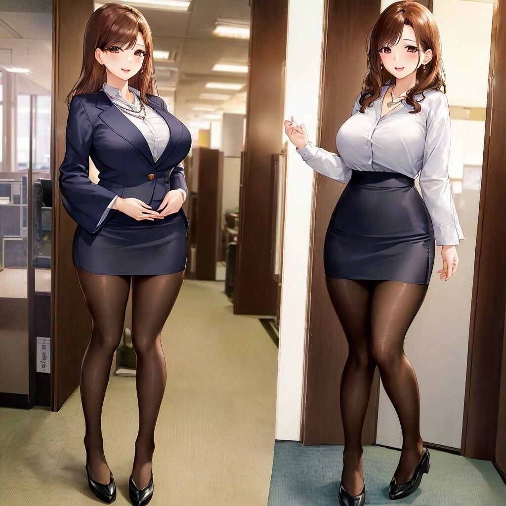 サンプル画像3:巨乳とパンストのコラボ(KD出版) [d_325115]