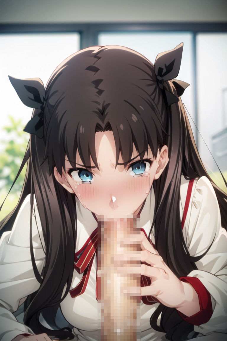 サンプル画像3:F〇te/stay night 遠〇凛 エロCG集(Albatross HARD‐アルバトロス ハード‐) [d_325203]