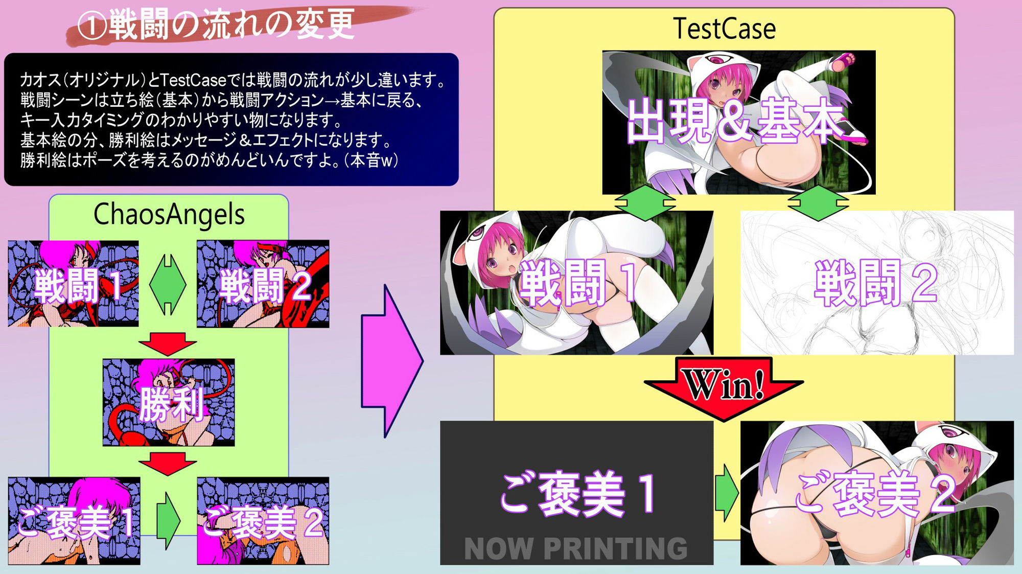 サンプル画像1:Chaos Angels Test Case Another 4(ぱわぁふる・へっず) [d_325209]