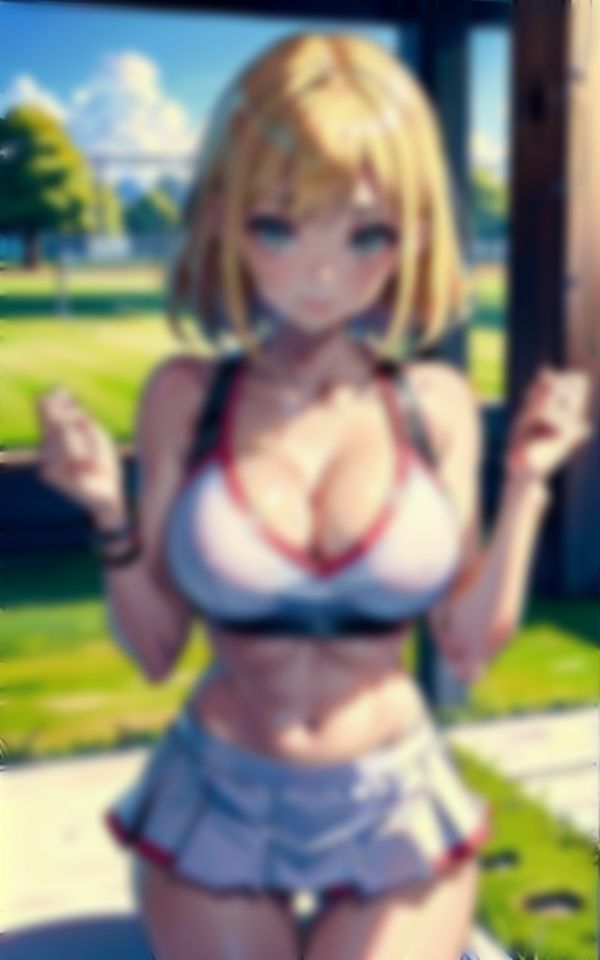 サンプル画像3:金髪ピクニック美女降臨！セックス依存症の彼女はFカップ・・・ナンパして青姦セックス特集(ワンピース企画) [d_325311]