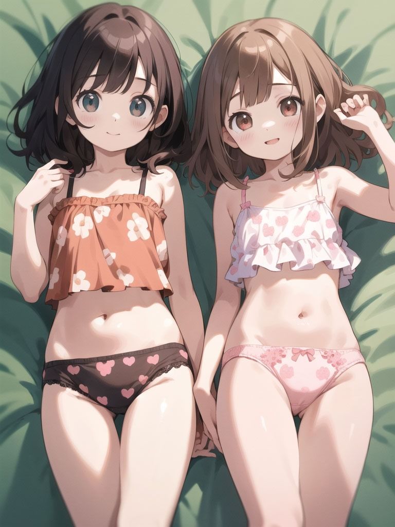 サンプル画像2:下着 少女 AIイラスト集(AI Fairy) [d_325312]