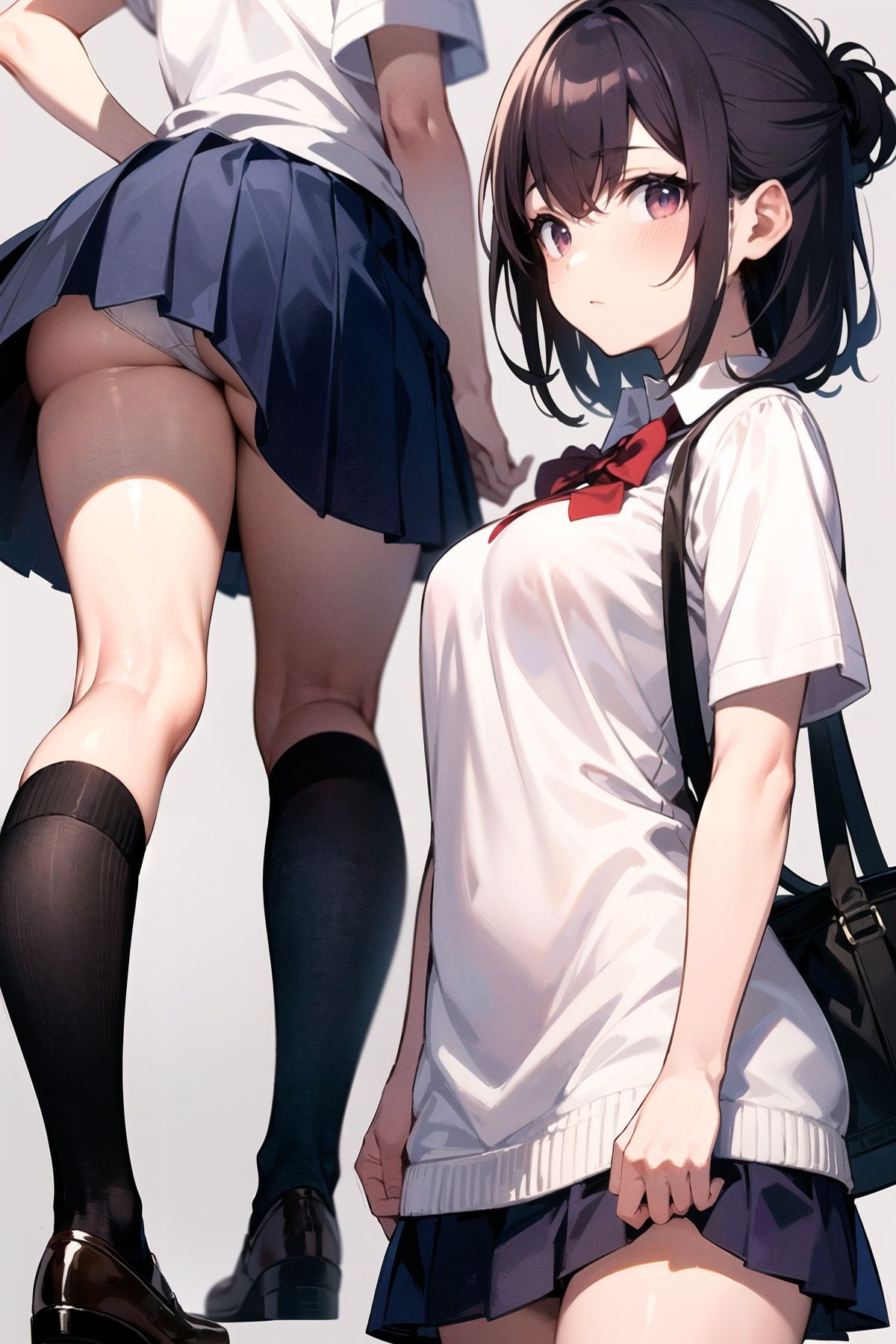 サンプル画像6:スカートウォッチング あの子のスカートの中(AI Snaps) [d_325320]