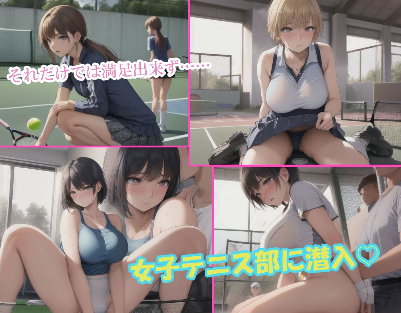 サンプル画像2:催●アプリで好き放題〜テニス部潜入編〜(LoveSeal) [d_325332]