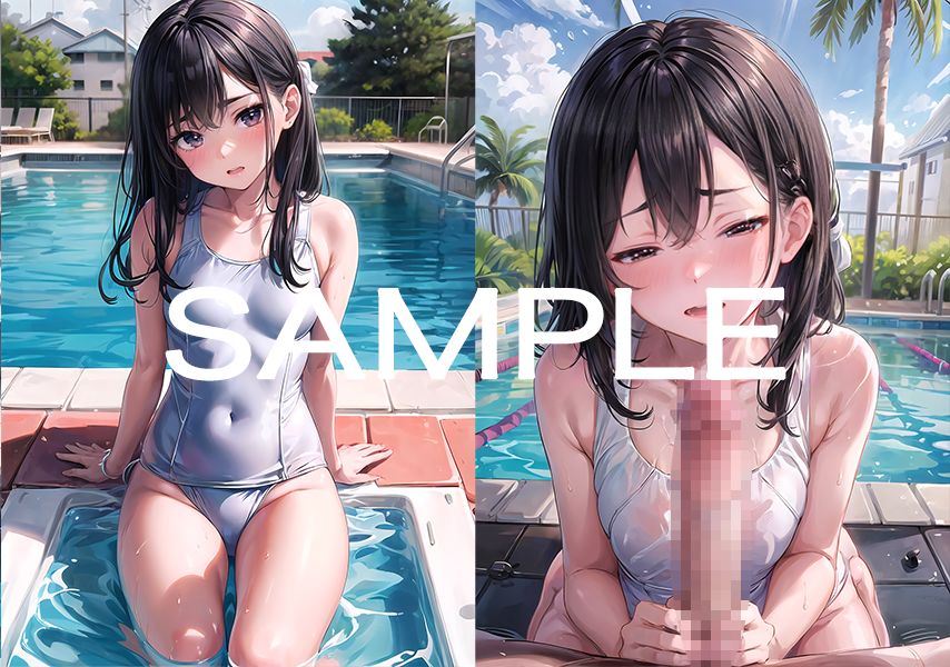 サンプル画像4:狙われたスク水少女 禁断の水泳授業(aiもみむ出版) [d_325336]