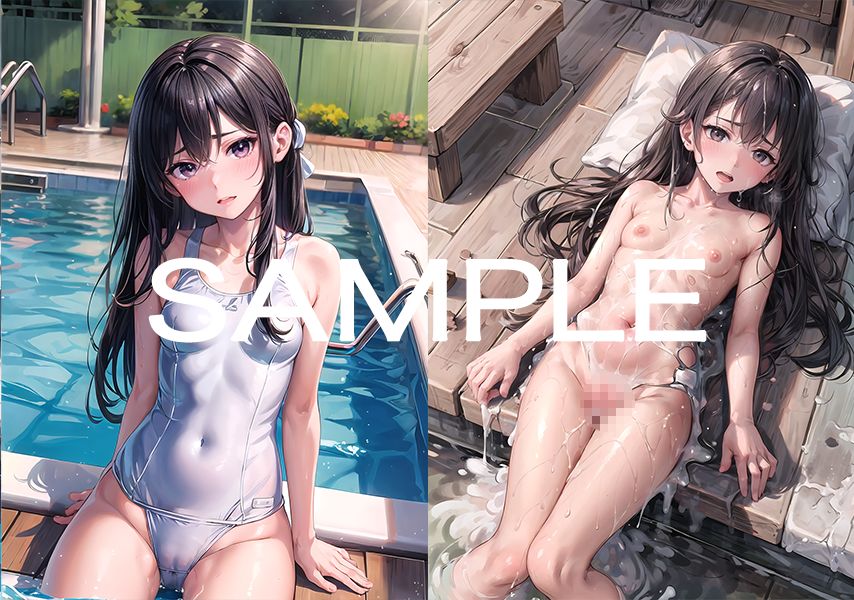 サンプル画像5:狙われたスク水少女 禁断の水泳授業(aiもみむ出版) [d_325336]