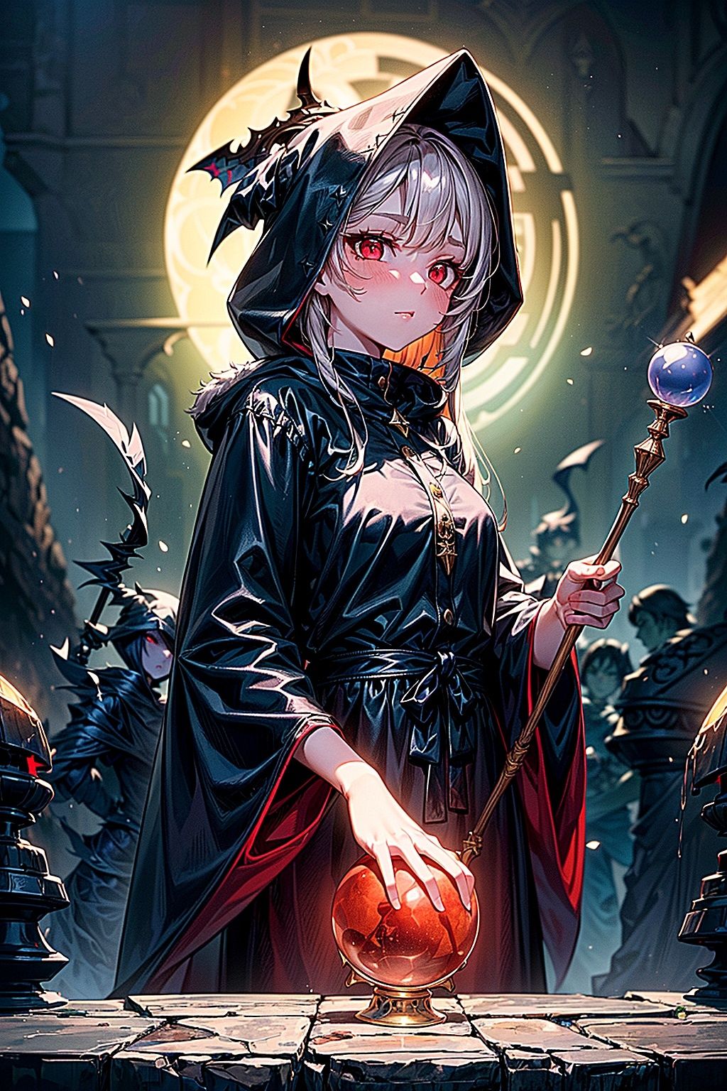 サンプル画像1:RPGの裏側 魔法使い スペルマスペル(幻想の書架) [d_325374]