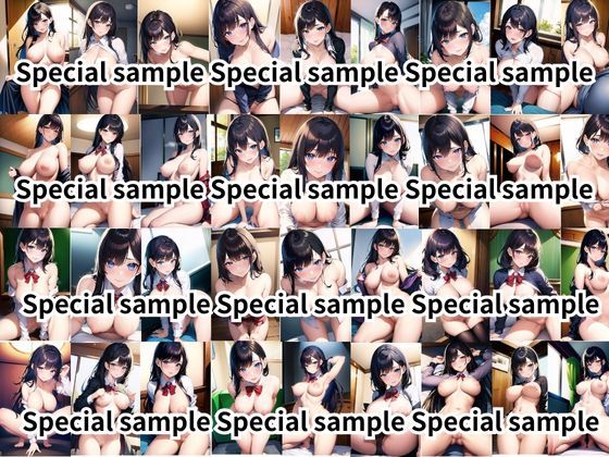 サンプル画像1:女子校生のおっぱい丸出しと汁だくおまんこ丸見えJK写真集 1巻 200ページ(AIJK女学園) [d_325567]