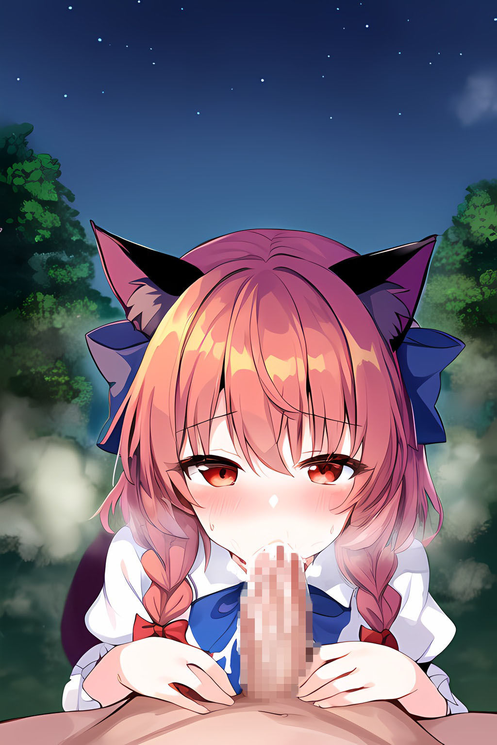 サンプル画像6:猫車少女フェラHCG集127枚(AIで遊ぼ（まとめ売り）) [d_325601]