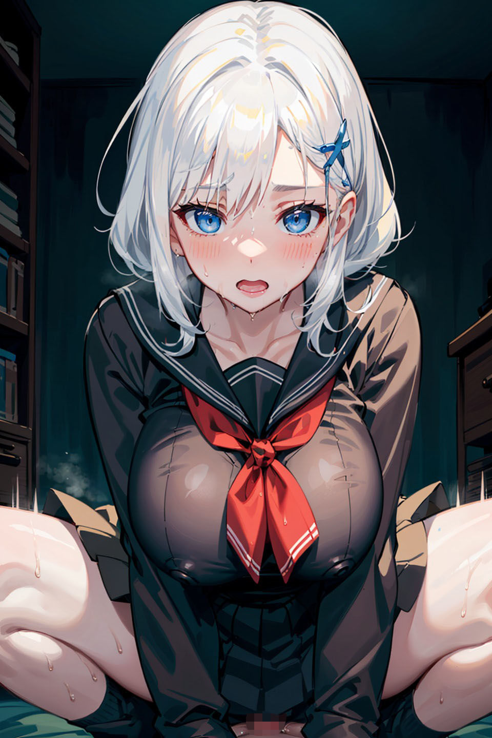 サンプル画像5:【制服特化】むちむちJKの生ハメぶっかけまとめ9(なまれもん) [d_325629]