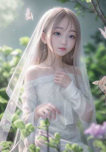 サンプル画像2:異世界の繊風詠（せんぷうえい）白×風×儚き風花 vol.2 風絹（ふうけん）(魅惑の冒険者) [d_325648]