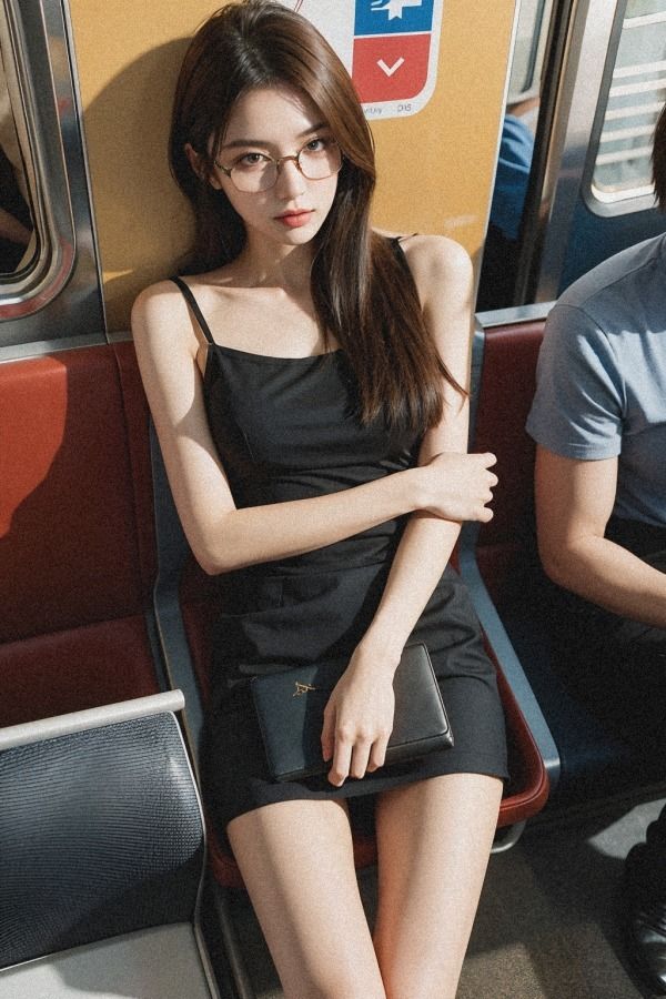 サンプル画像2:SEXUAL TRAIN(AI Library) [d_325715]