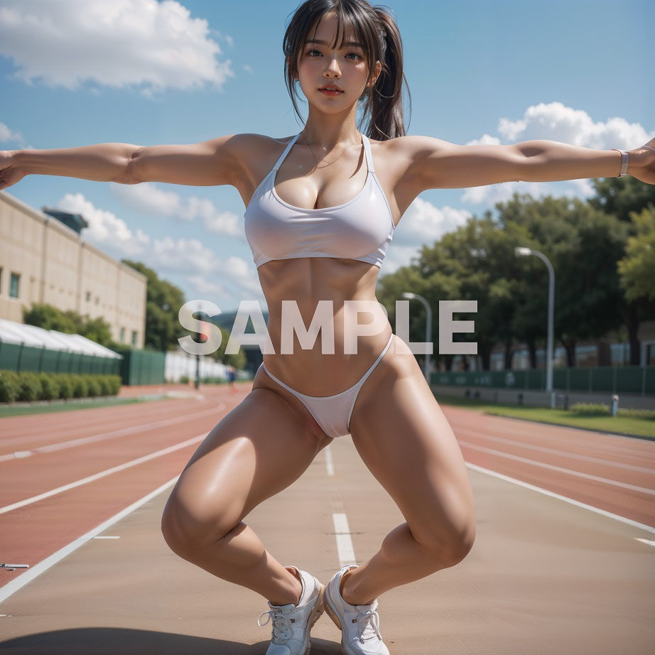 サンプル画像5:【部活編】転生したらテニス部・陸上部・水泳部・バレー部のあの子が裸だった件(土度℃) [d_325817]