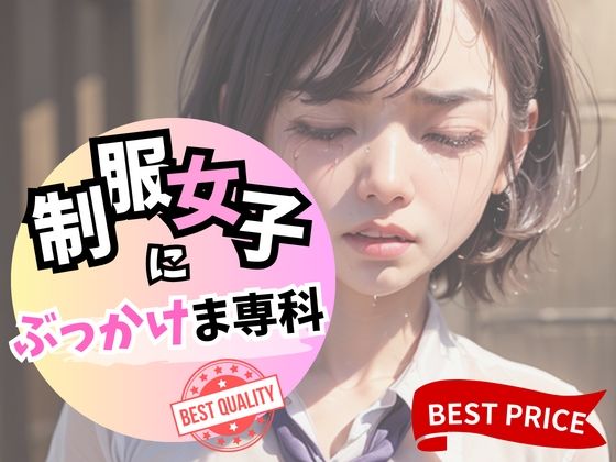 サンプル画像1:制服女子にぶっかけま専科(Bluely Eyes Studio) [d_325886]