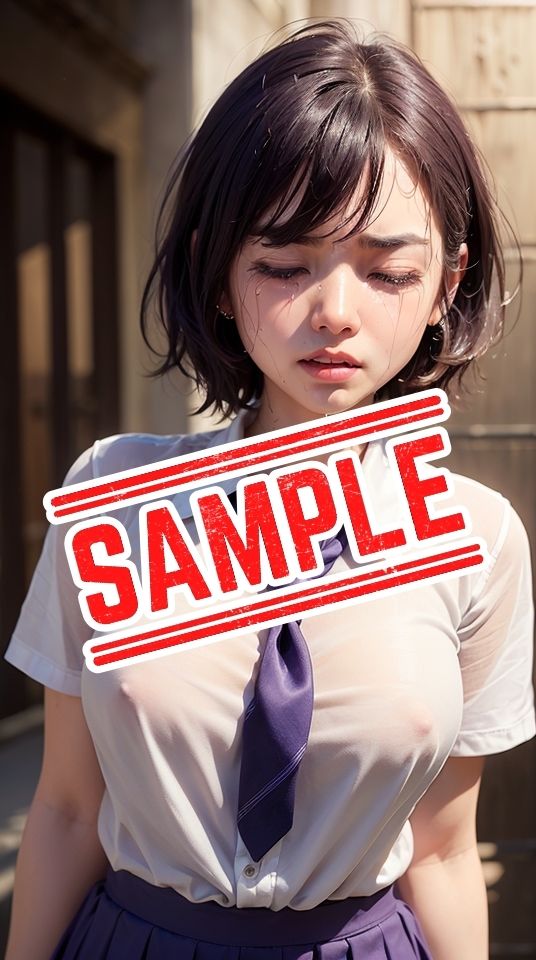 サンプル画像4:制服女子にぶっかけま専科(Bluely Eyes Studio) [d_325886]