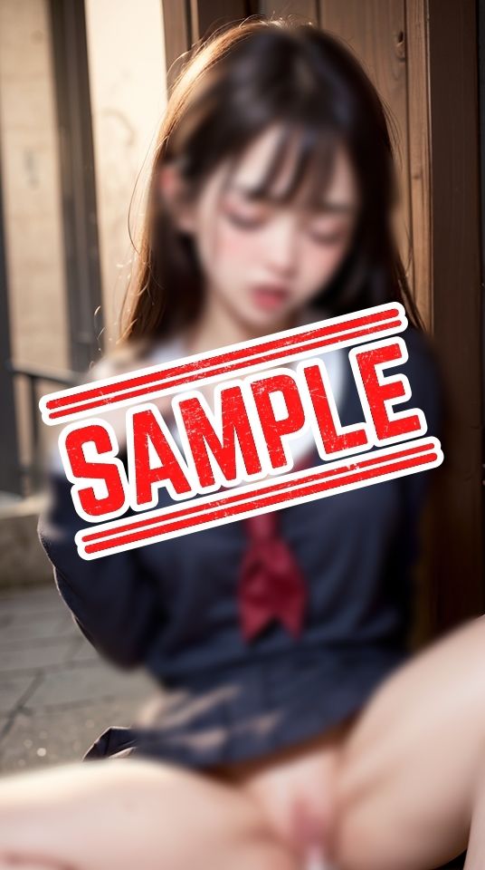 サンプル画像6:制服女子にぶっかけま専科(Bluely Eyes Studio) [d_325886]