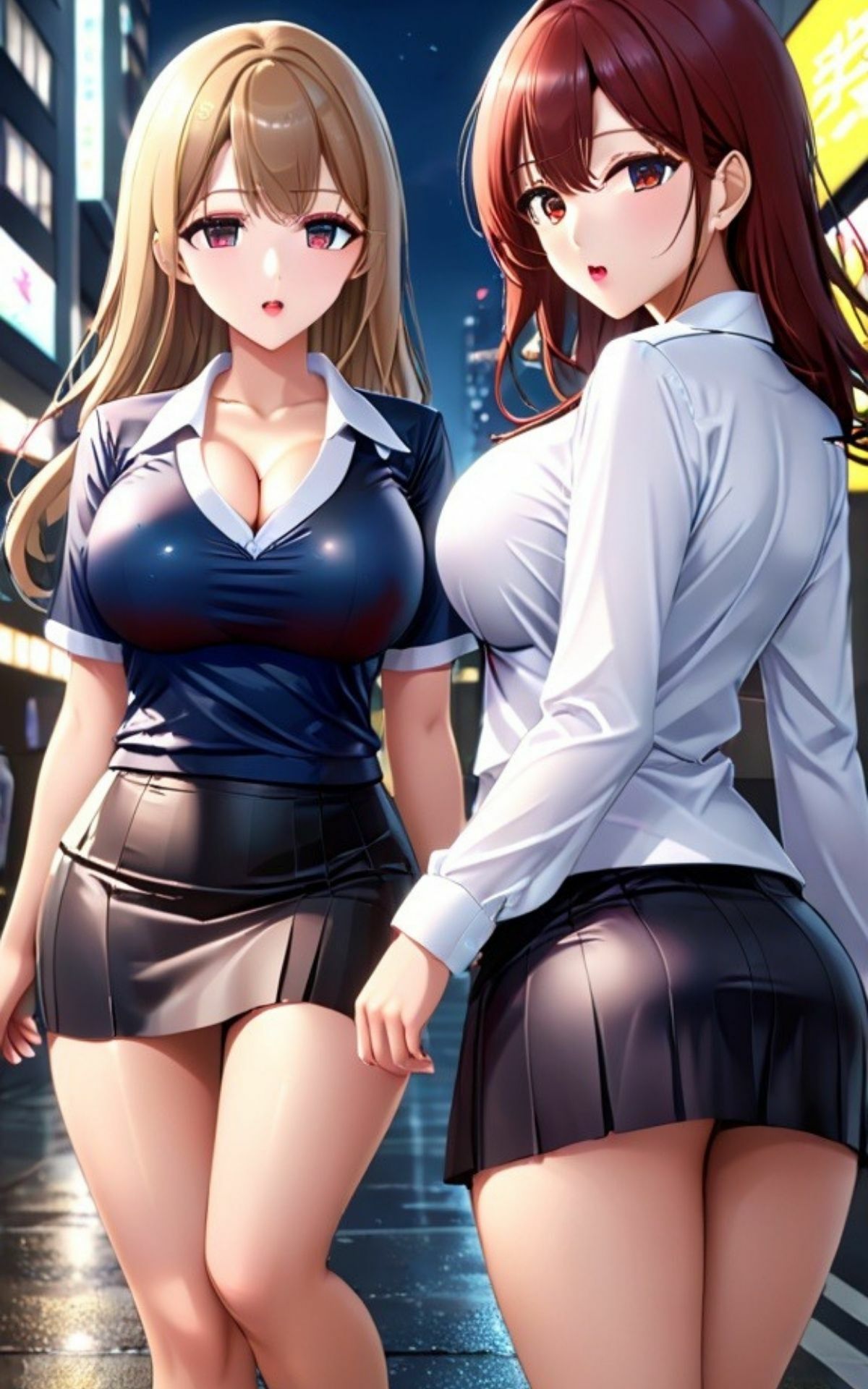 サンプル画像2:AI美女イラストvol.39出張先はえちえちパラダイス(AI Girls Creation) [d_325998]