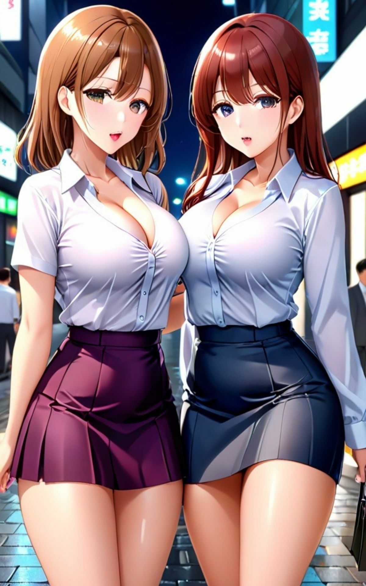 サンプル画像3:AI美女イラストvol.39出張先はえちえちパラダイス(AI Girls Creation) [d_325998]