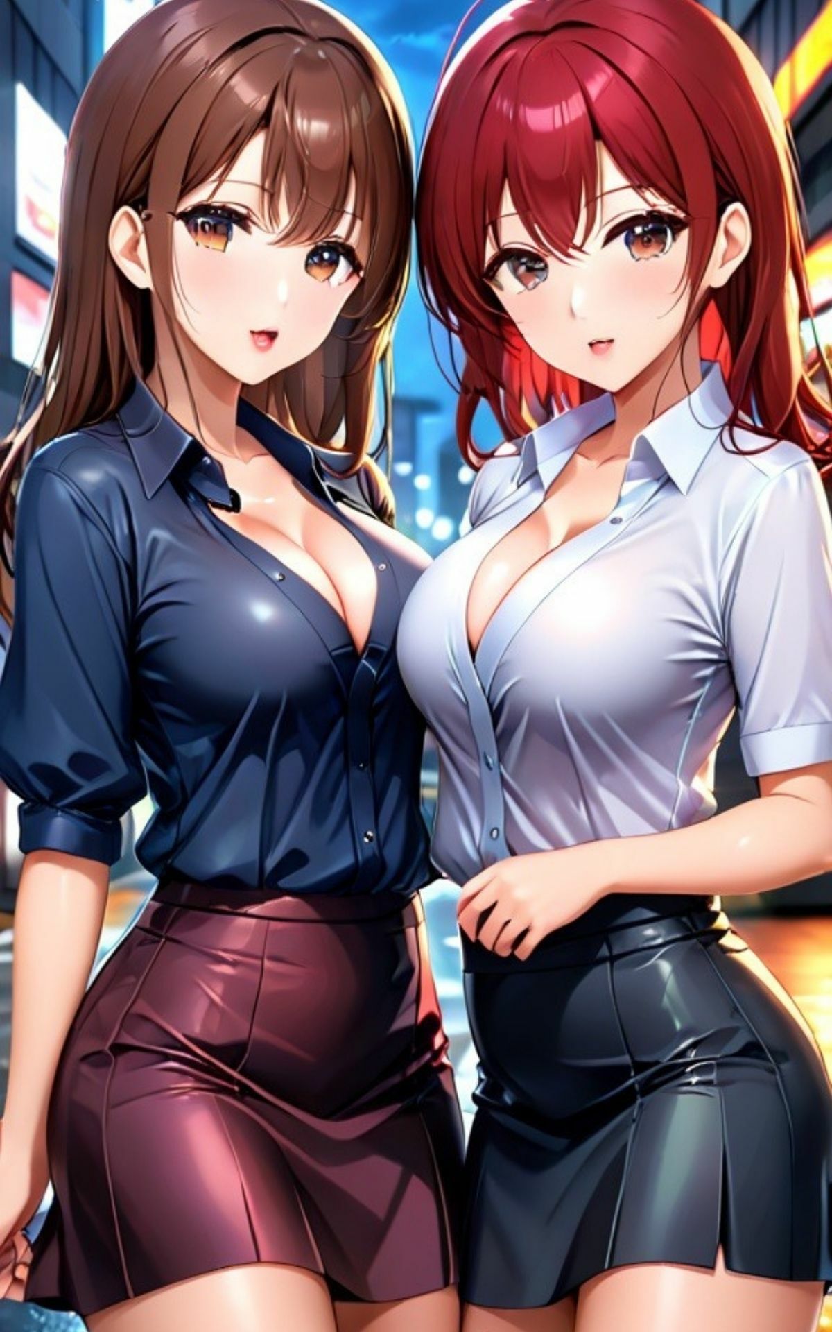 サンプル画像6:AI美女イラストvol.39出張先はえちえちパラダイス(AI Girls Creation) [d_325998]