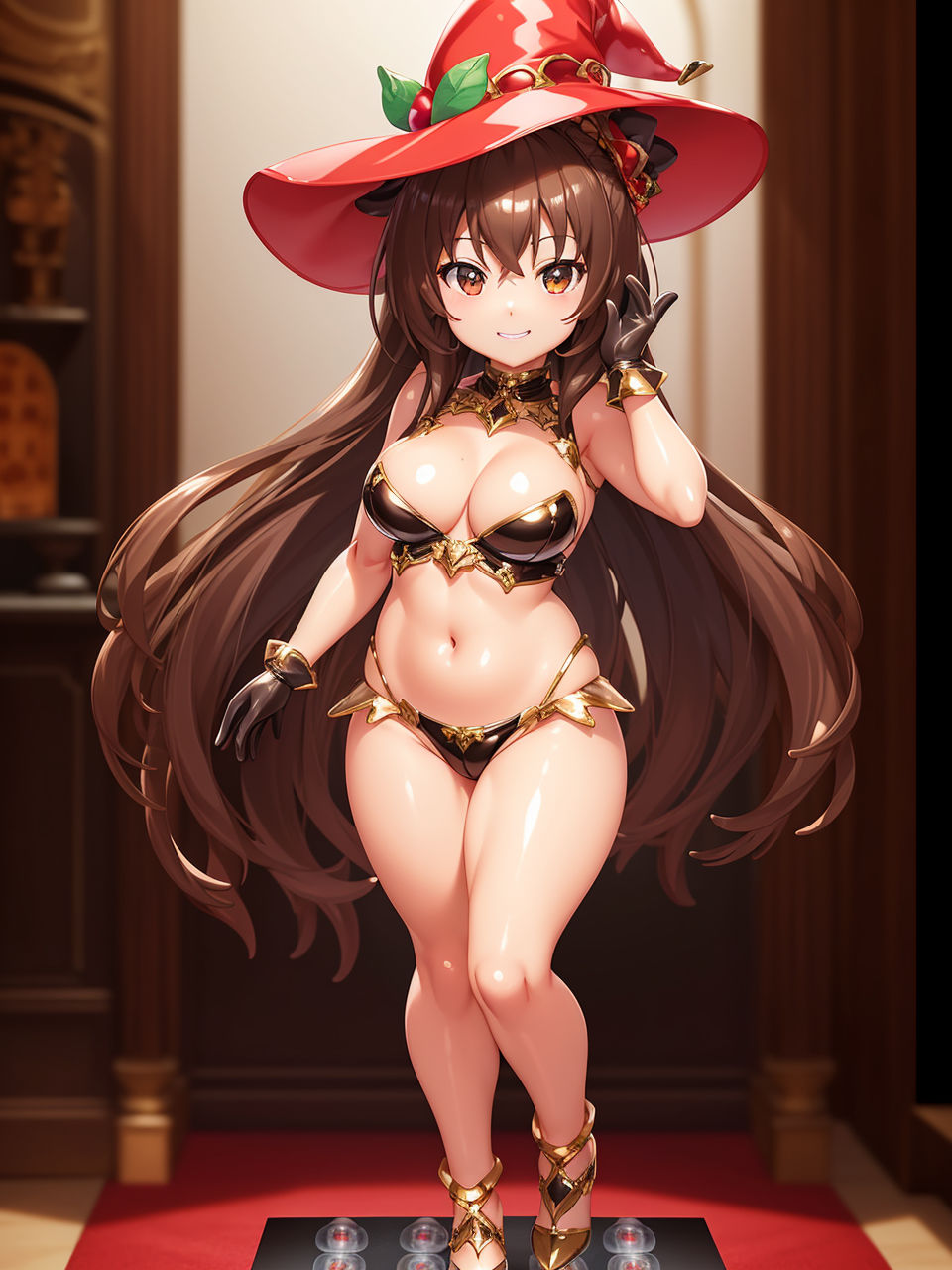 サンプル画像1:フィギアみたいな美少女〜AIイラスト集〜(くりきんとん) [d_326017]