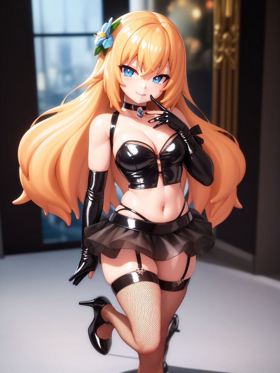 サンプル画像4:フィギアみたいな美少女〜AIイラスト集〜(くりきんとん) [d_326017]