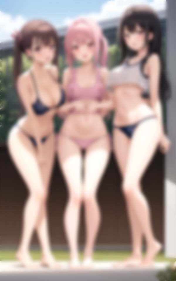 サンプル画像1:男子禁制女子校の秘密 淫乱水泳部(200円均一その4) [d_326115]