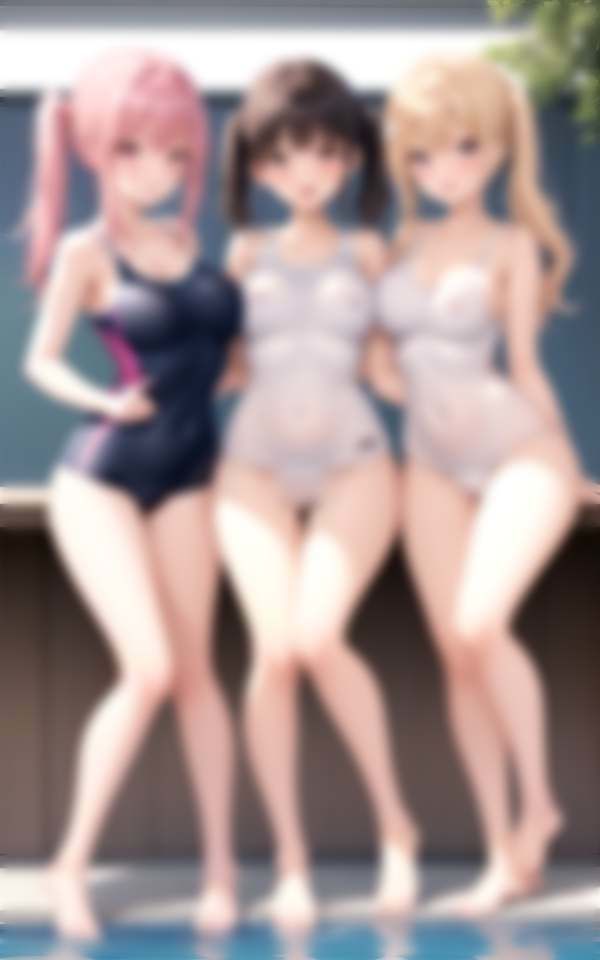 サンプル画像2:男子禁制女子校の秘密 淫乱水泳部(200円均一その4) [d_326115]