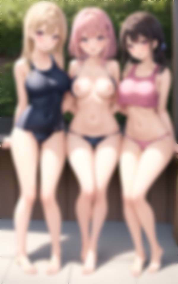 サンプル画像4:男子禁制女子校の秘密 淫乱水泳部(200円均一その4) [d_326115]