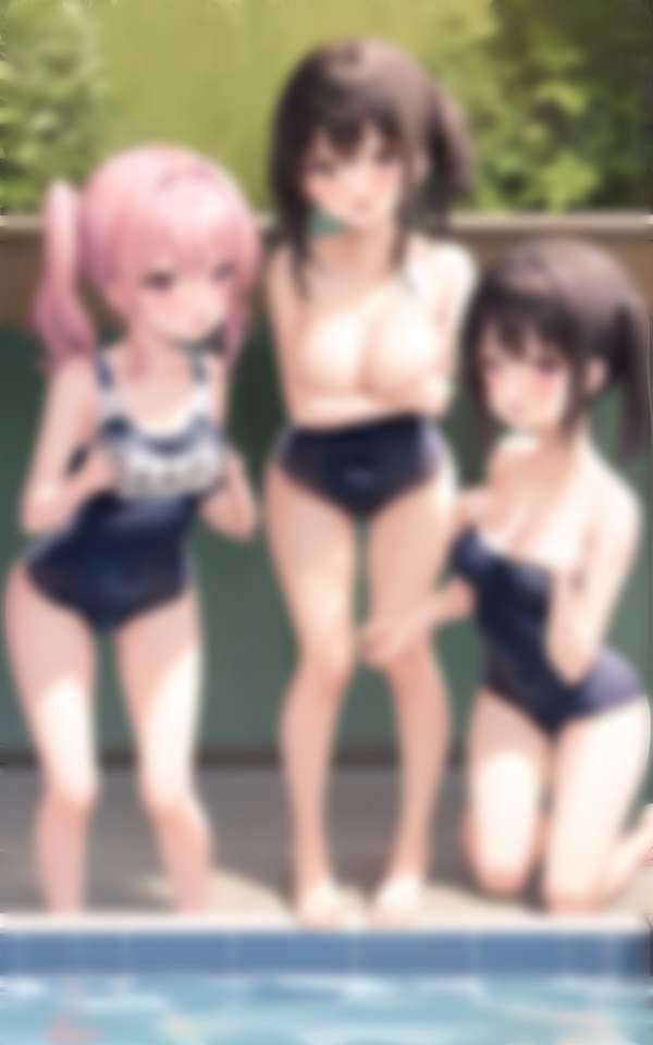 サンプル画像5:男子禁制女子校の秘密 淫乱水泳部(200円均一その4) [d_326115]