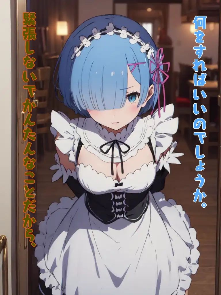 サンプル画像1:レムちゃんのおつかい(シロウト商会) [d_326126]