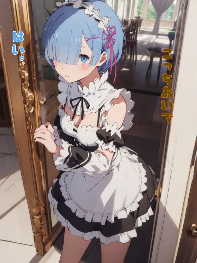 サンプル画像3:レムちゃんのおつかい(シロウト商会) [d_326126]