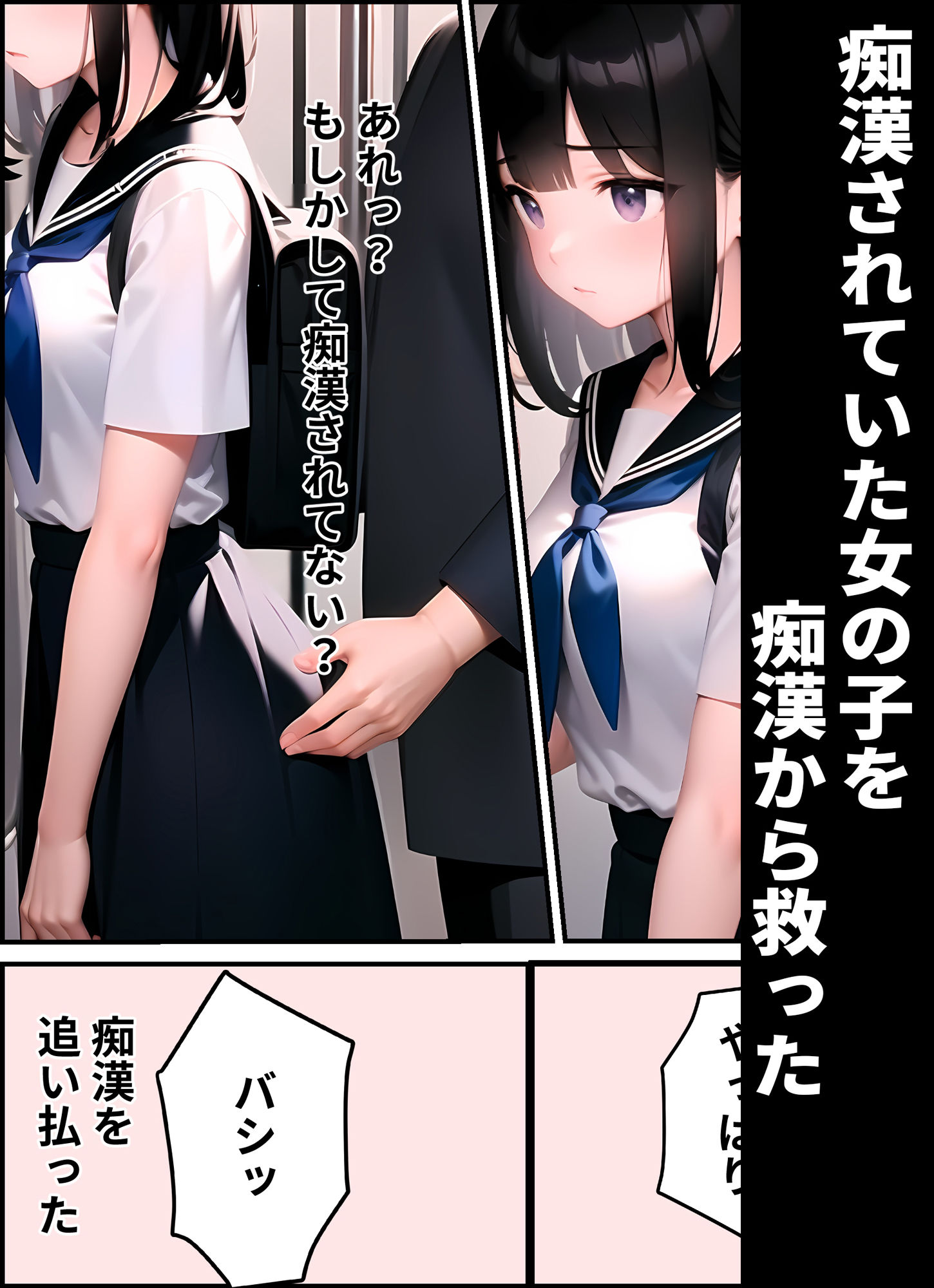 サンプル画像1:彼女が痴●に寝取られた(陽聖館) [d_326184]