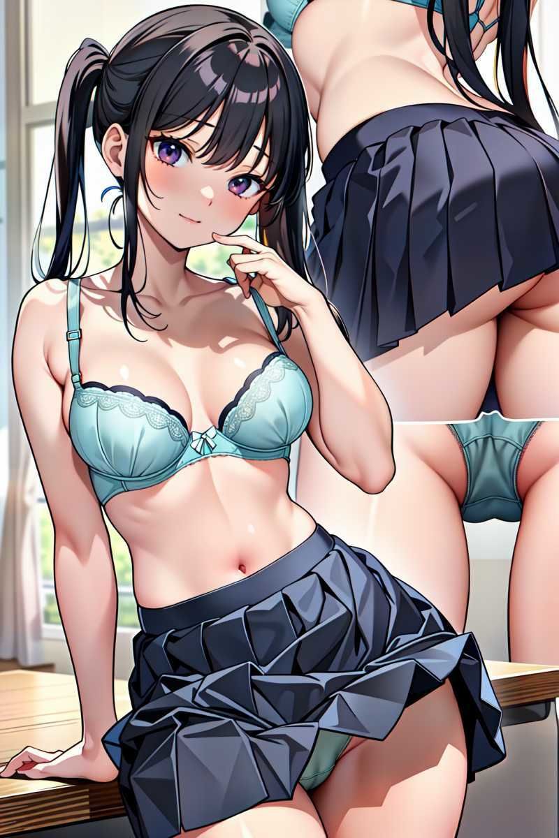 サンプル画像1:マルチアングル女子校生下着グラビア集4(LOジェネレート) [d_326194]