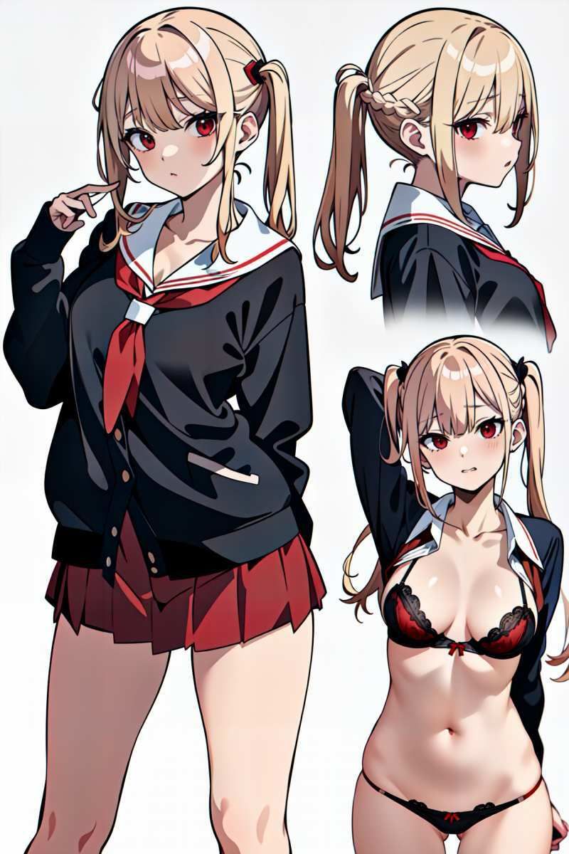 サンプル画像2:マルチアングル女子校生下着グラビア集4(LOジェネレート) [d_326194]