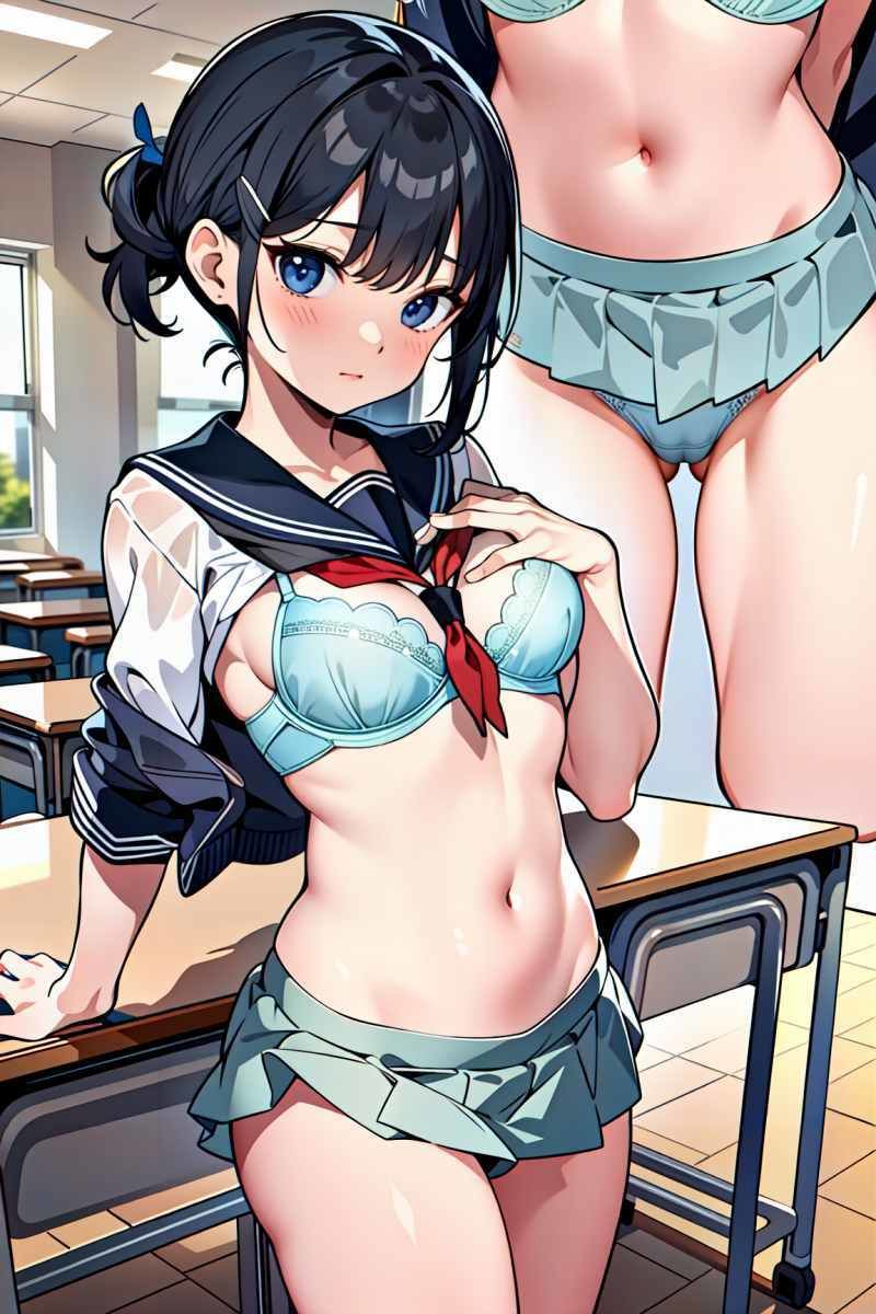 マルチアングル女子校生下着グラビア集4