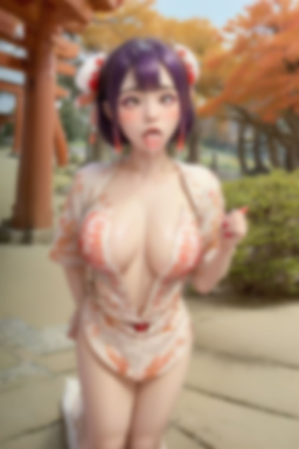 サンプル画像4:極上顔面オナホシリーズ！オナペ顔マ●コ☆ チンシコし放題 アヘ顔詰め合わせパック 巫女コスプレVersion(フェティシズム ラブ ｜ Fetishism Love) [d_326235]