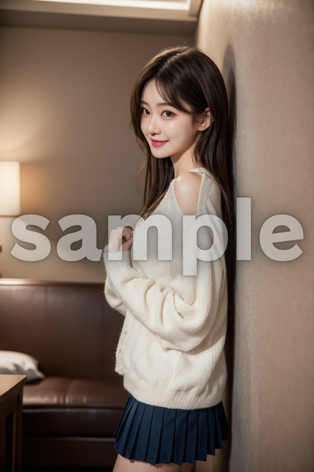 サンプル画像1:ぺちゃぱい美女の初援交(AI_Fits) [d_326247]