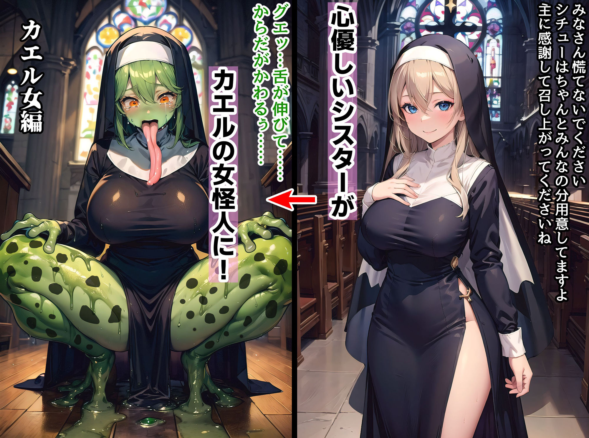 サンプル画像2:女怪人犠牲者録〜旧人類よ変異せよ〜(愛座久堂の館) [d_326270]