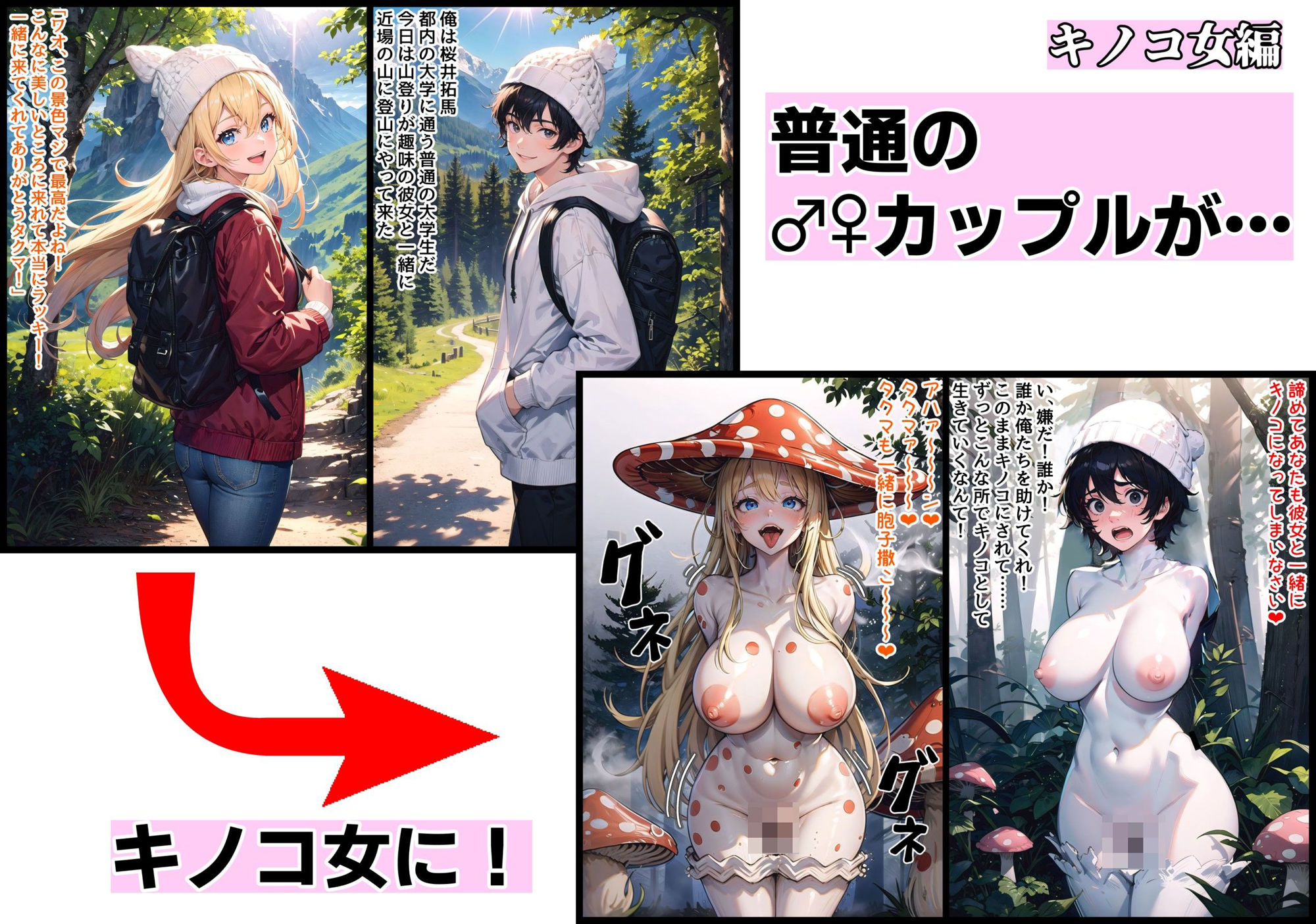 サンプル画像6:女怪人犠牲者録〜旧人類よ変異せよ〜(愛座久堂の館) [d_326270]