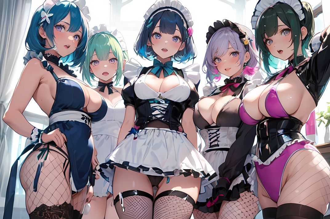 サンプル画像3:【R18】MIX GIRLS -Another Side- 5 上から目線で優しく犯してくれる甘サドたっぷりメイド(Yuri – AI Creator) [d_326346]